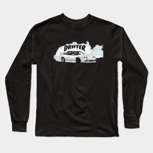 Drifter - s13 silvia 240sx  drifting race Long Sleeve T-Shirt